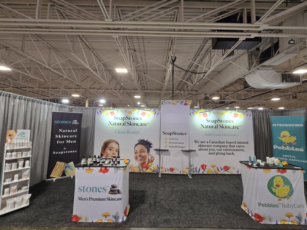 SOAPSTONESSOAP's tweet image. We are all set up and ready for @CanGift  Spring Toronto Gift + Home Market 2025 exclusively at the Toronto Congress Centre January 26 to 30, 2025! See you there!