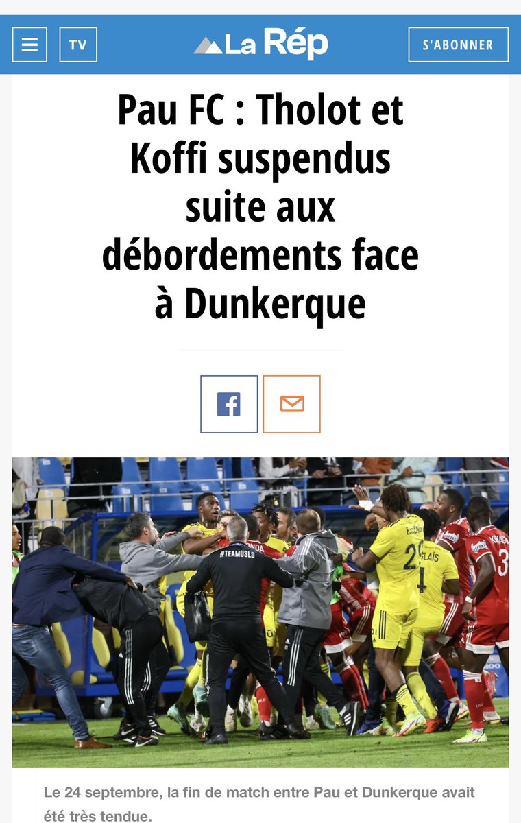 MohamedTERParis's tweet image. Allooo Luis De Sousa, ça doit être une histoire de contexte béarnais peut-être… 

Condamner les violences, oui. 

Instrumentaliser pr bien pleurnicher, non. 

#SCBPAUFC