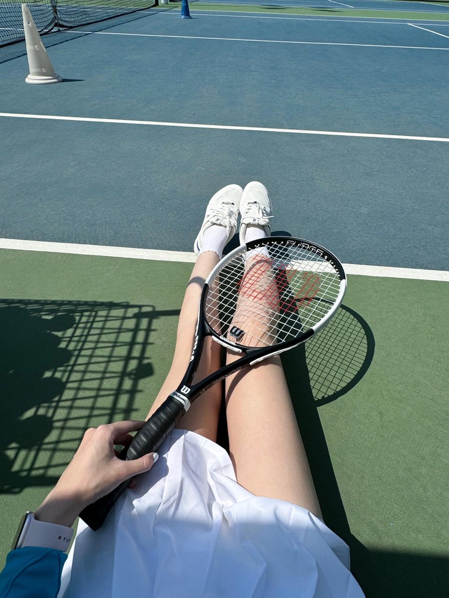 I played badminton on vacation.🏸🥎