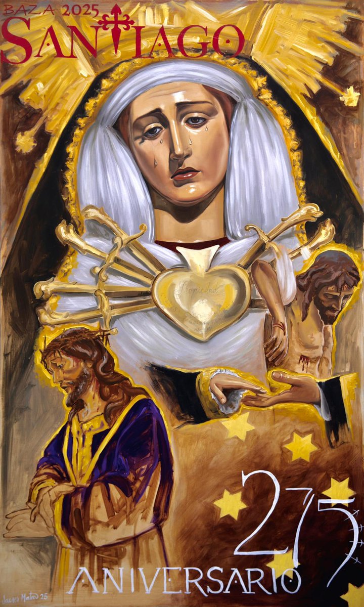 Cartel del 275 aniversario de <a href="/C_SantiagoBaza/">Cofradía Santiago</a> 

Obra de <a href="/Javier_Mateos94/">Francisco Javier</a>