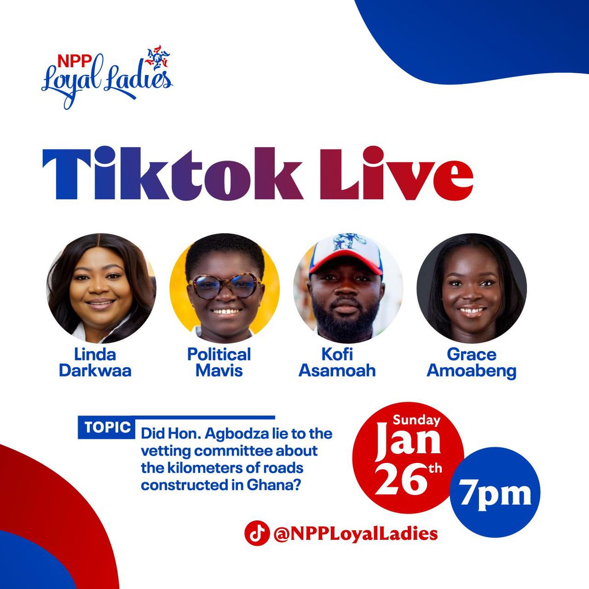 MavisAgyeiwaay1's tweet image. Join us this evening on TikTok live 
It is Possible ❤️🤍💙