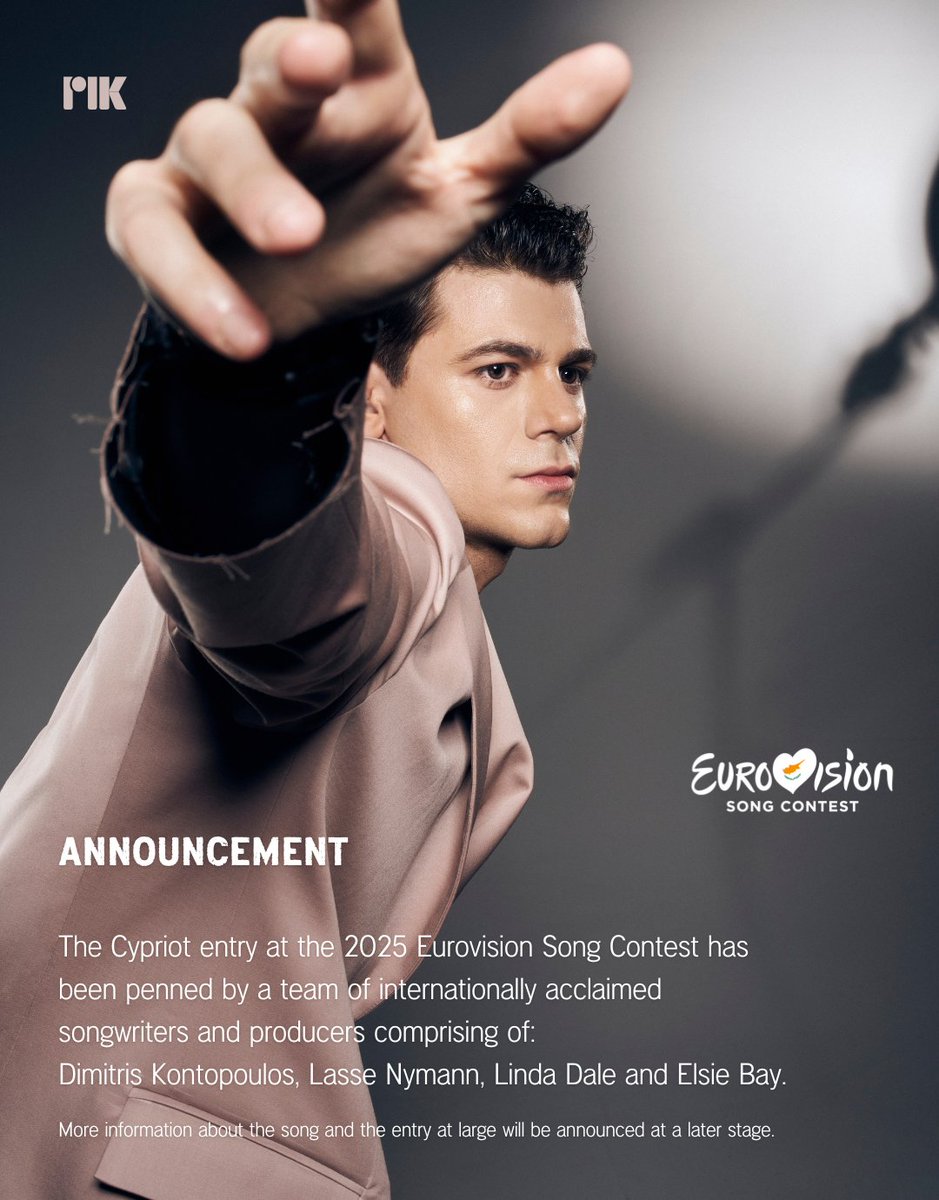 ana_anastasiou's tweet photo. Cyprus is getting ready for Eurovision 2025! 🇨🇾 The song is in great hands, and we can’t wait to share more soon. 🎶 #Eurovision2025 #teamCY https://t.co/5tkunH6Yxt