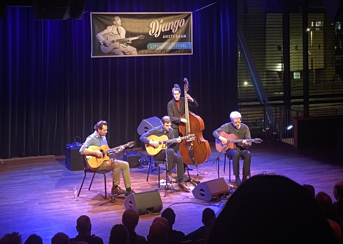 Adrian Holovati Quartet <a href="/Bimhuis/">Bimhuis</a> #Amsterdam #Django