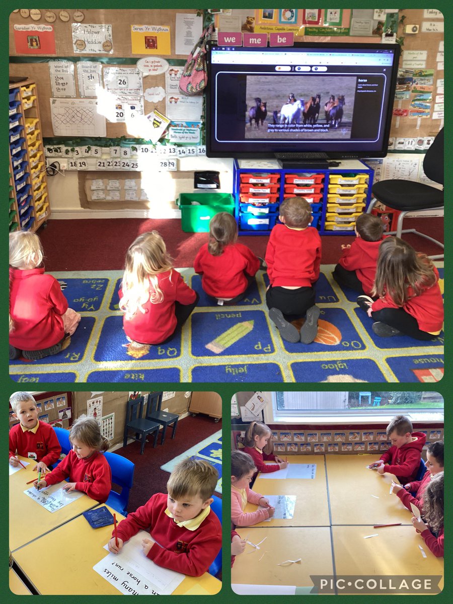 CGIRClack's tweet photo. We had a busy week researching all about farm animals through the website Britannica. We had a vote to decide on which animal we would like to learn about and worked together to make fact booklets 🐮🐷🐐🐴 #CGIDCF #ambitiouscapablelearner https://t.co/t2PgNg3leK