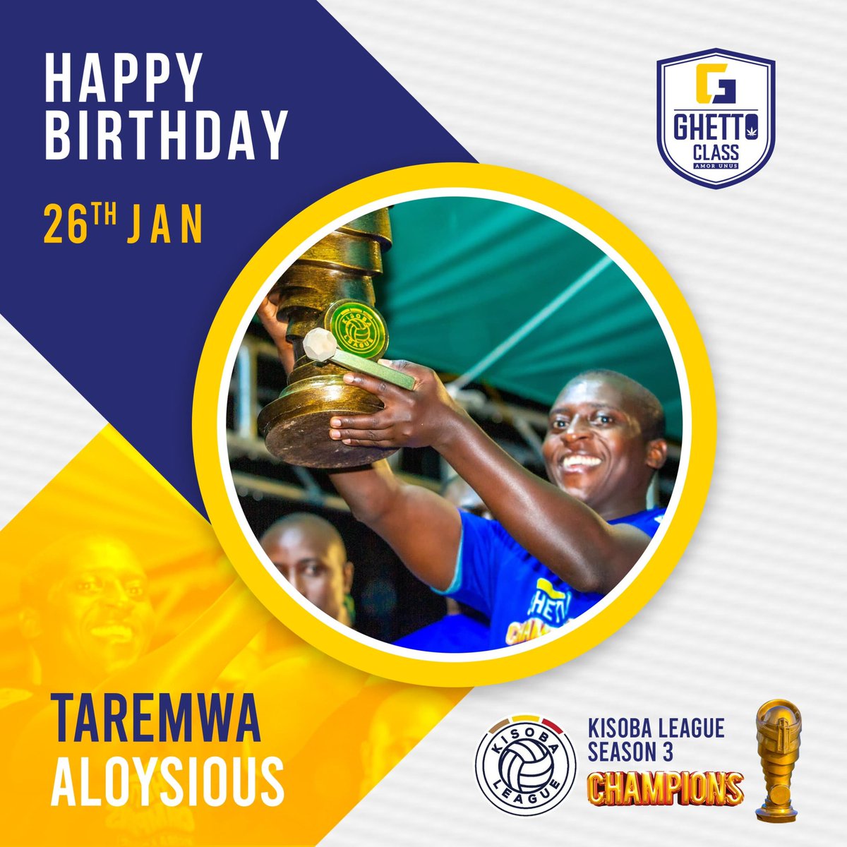 GhettoClass π (@ghettoclass_05) on Twitter photo Happy Birthday to the one and only Mr. Ghetto <a href="/katsya40/">Aloysious Taremwa</a>.
From the entire Ghetto family, we celebrate not just your special day but the incredible energy, passion, and leadership you bring to our team. Happy Birthday to the one and only Mr. Ghetto <a href="/katsya40/">Aloysious Taremwa</a>.
From the entire Ghetto family, we celebrate not just your special day but the incredible energy, passion, and leadership you bring to our team.