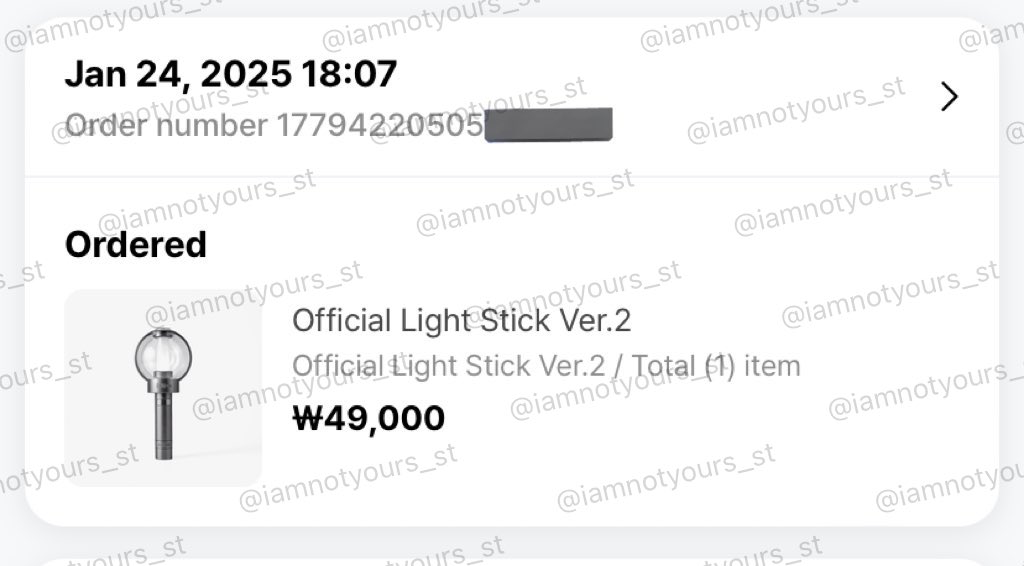 iamnotyours_st's tweet photo. ✅ กดเรียบร้อยค่า 24-26/01 https://t.co/drqwgYkiCj