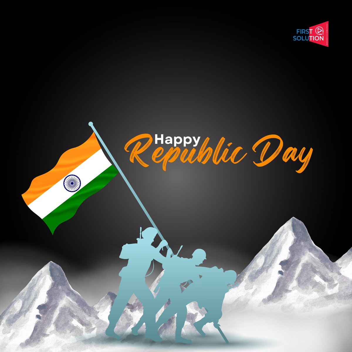 FSolutionMedia's tweet image. 🇮🇳 Happy Republic Day 2025! 🇮🇳

Celebrating the spirit of unity and freedom. Let’s strive for a brighter tomorrow! ✨

Jai Hind!
First Solution Media
🌐 firstsolutionmedia.com

#HappyRepublicDay2025 #JaiHind #FirstSolutionMedia #IndiaPride