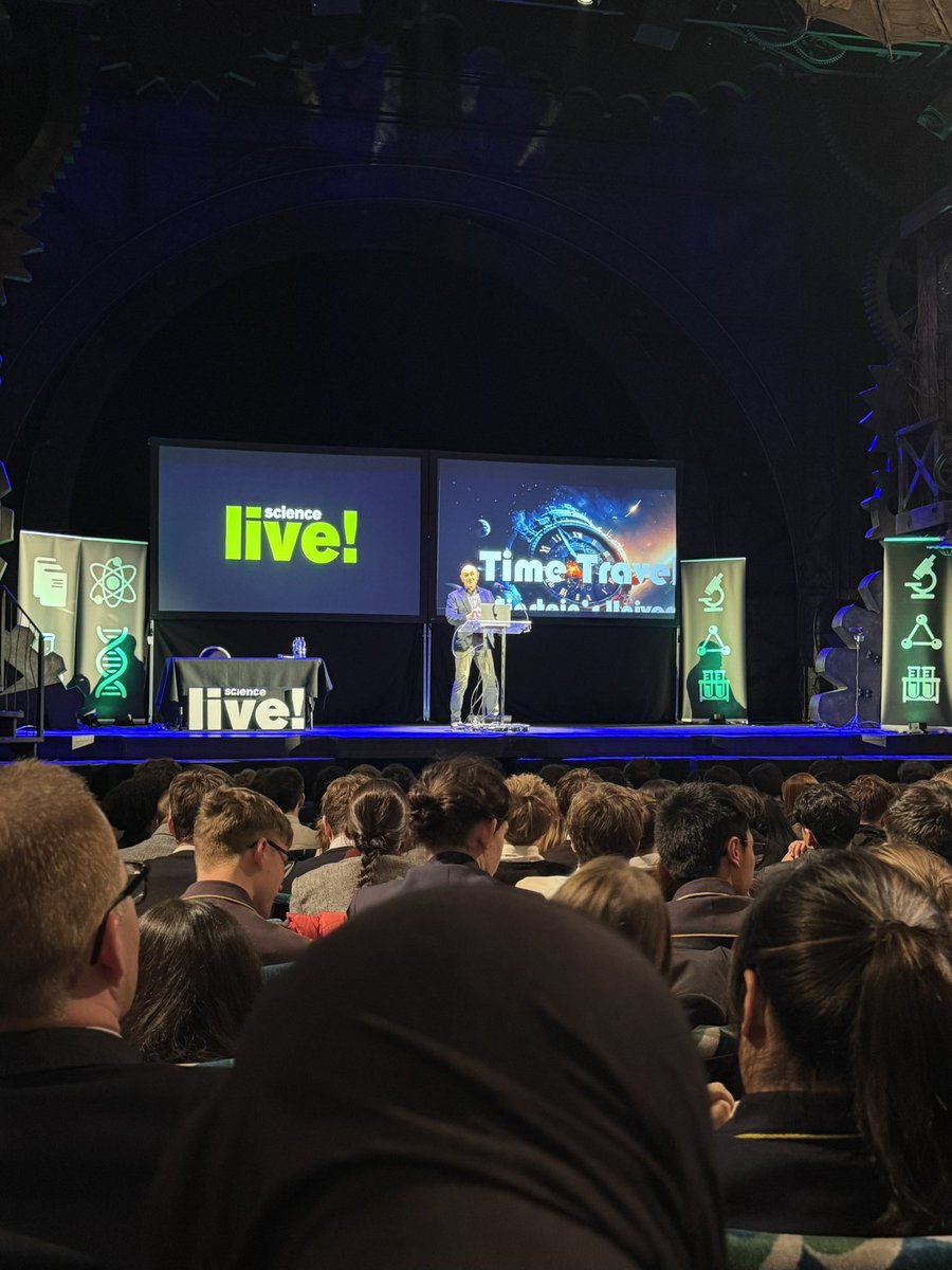 Science live 2025

5. Professor Jim Al-Khalili delivered a superb presentation on time travel. Today, time travel, once relegated to the realm of science fiction, is increasingly viewed as a challenging yet not entirely impossible scientific pursuit.