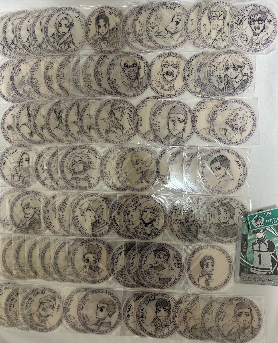 Salt_caramel03's tweet photo. 【交換・譲渡】ブルーロック展 ブルーロック クリアシートA B C

譲)画像参照

求)定価(+送料)
4枚目凛(最優先上段左>>>右>>>下段)

○3枚目のみ譲渡可能
郵送
お気軽にお声がけください https://t.co/8D1BddCYbv