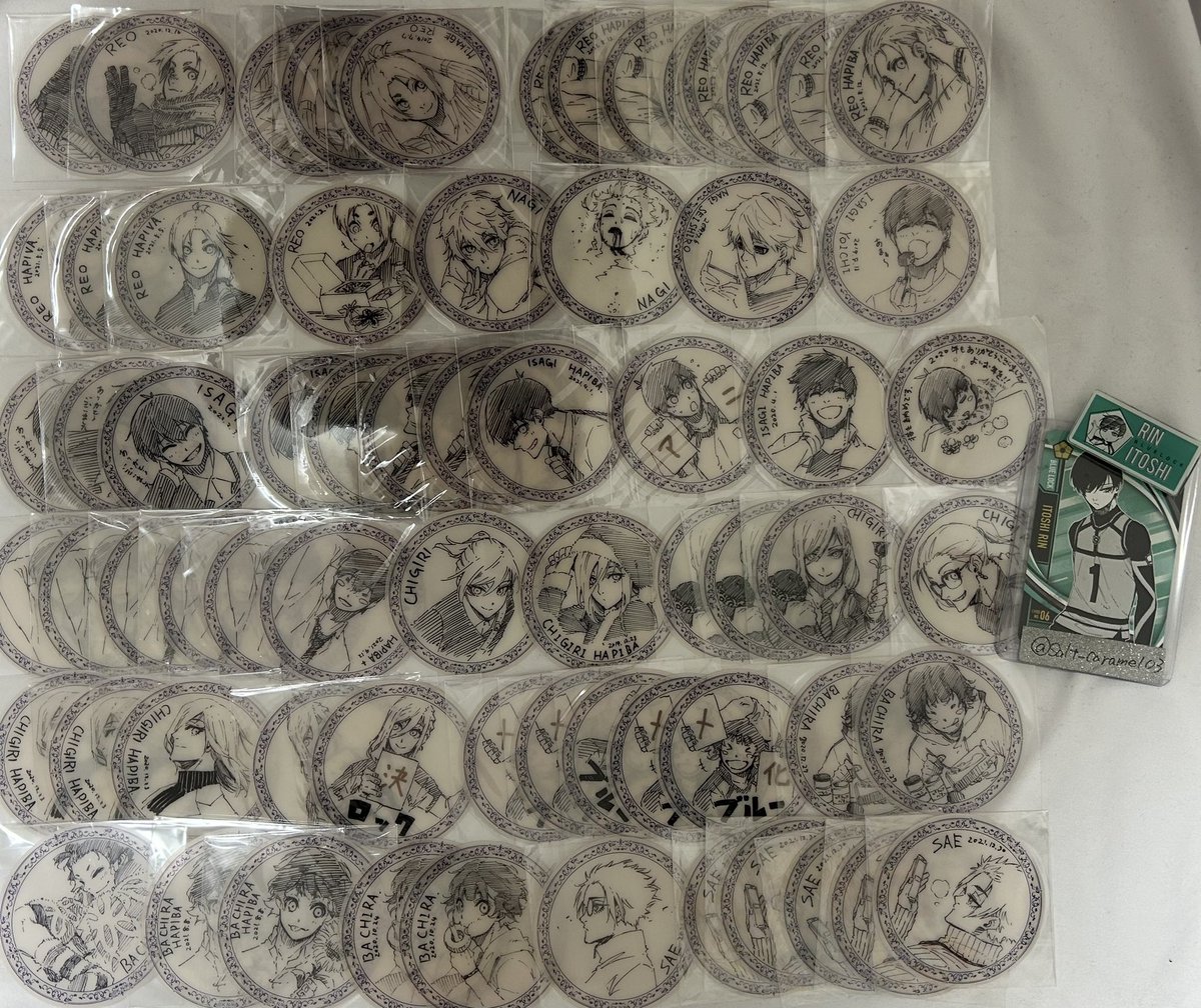 Salt_caramel03's tweet photo. 【交換・譲渡】ブルーロック展 ブルーロック クリアシートA B C

譲)画像参照

求)定価(+送料)
4枚目凛(最優先上段左>>>右>>>下段)

○3枚目のみ譲渡可能
郵送
お気軽にお声がけください https://t.co/8D1BddCYbv