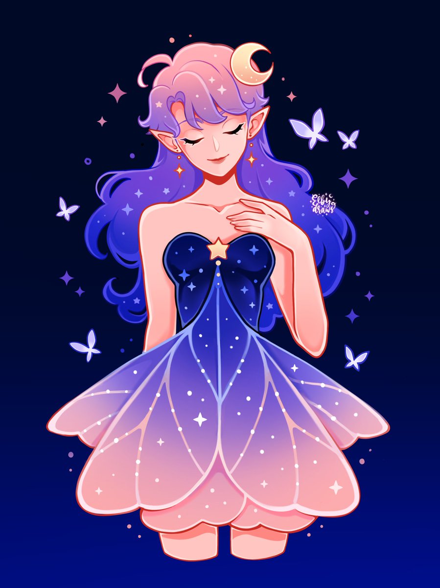 DrawsElby's tweet image. Commissions open. Please message me if you’re interested.
#Commission #fairy #oc #GenshinImact