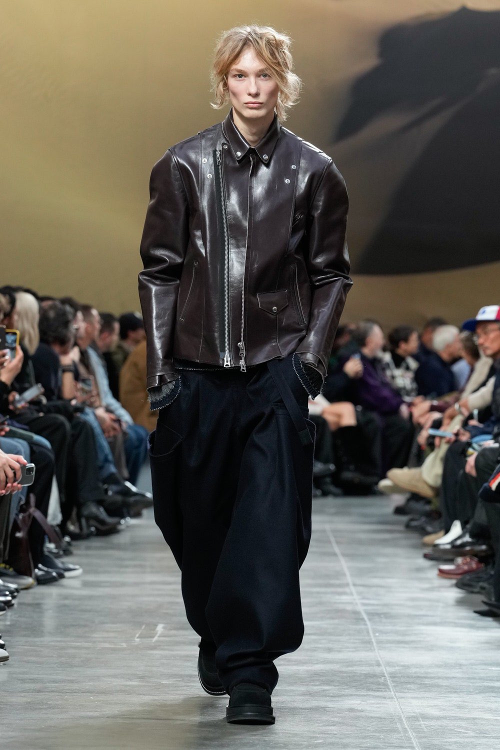 25aw sacai ブラック レザージャケット サイズ3 最安】sacai 25AW leather jacket サイズ3 ブラック - メルカリ