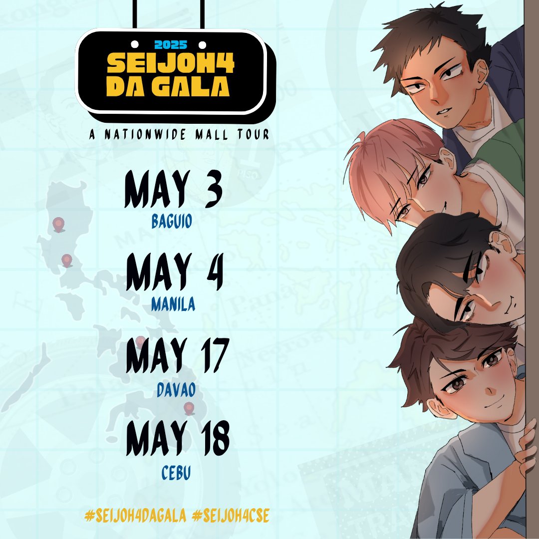 Seijoh 4 Da Gala: A Nationwide Mall Tour tweet media