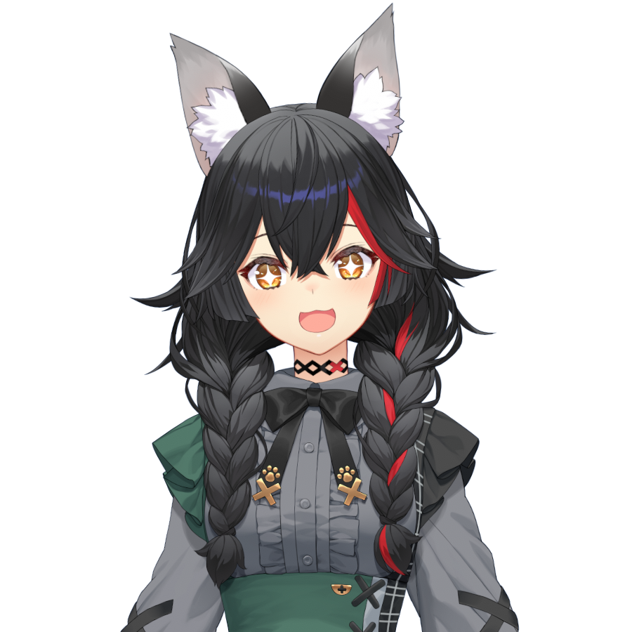 ✨ #大神ミオ新衣装 ✨

かわいいお洋服を仕立ててくれた泉パパに感謝です✨
予想イラストもたくさんありがとうございました💖

かわいいって言ってもらえて幸せだ～～❣
おつみぉーん🐺✨