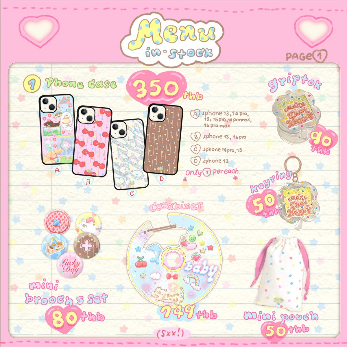 _sxartxx's tweet image. 🍀⭐️Menu in-stock💬
today 20:00 in twitter

*sending on Saturday only🙏🏻🍎📢
✏️วิธีการซื้อรายละเอียดเมนชั่นใต้โพสต์
🐟ส่วนมากจะมีอย่างละ 1-2 ชิ้น

ค่าส่ง eco post 40 thb.