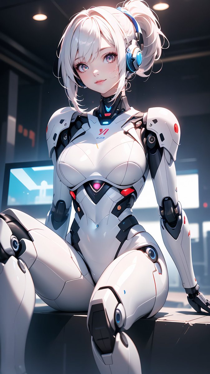 RobotGirlMania's tweet image. いつもニノ小屋さんのイラストを拝見して、カラーリングが統一してるのロボ娘が観たいですから試作しましたけど、やはりちょっと違いますね🙃
#AIアンドロイドの彼女