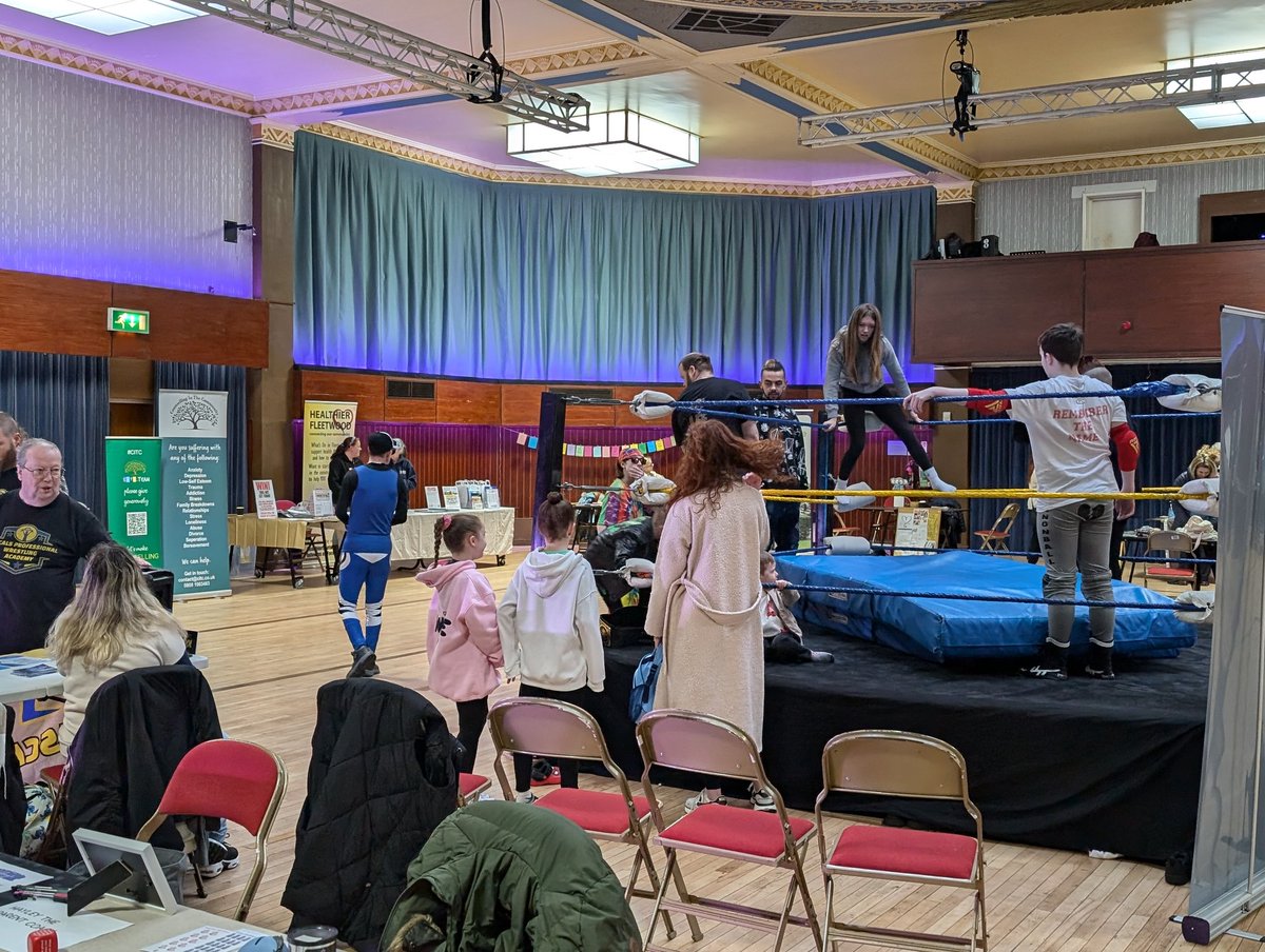 Healthier Fleetwood (@healthierfltwd) on Twitter photo Doors are open at <a href="/jarsofjoy/">Jars of Joy CIC / NLP Coach /mBIt Coach</a> Joyfest 2025 ... loads to see and do and all FREE!
Plenty of excitement already for Rascals Professional Wrestling Academy - Blackpool
Event is on until 4pm at Marine Hall. Doors are open at <a href="/jarsofjoy/">Jars of Joy CIC / NLP Coach /mBIt Coach</a> Joyfest 2025 ... loads to see and do and all FREE!
Plenty of excitement already for Rascals Professional Wrestling Academy - Blackpool
Event is on until 4pm at Marine Hall.