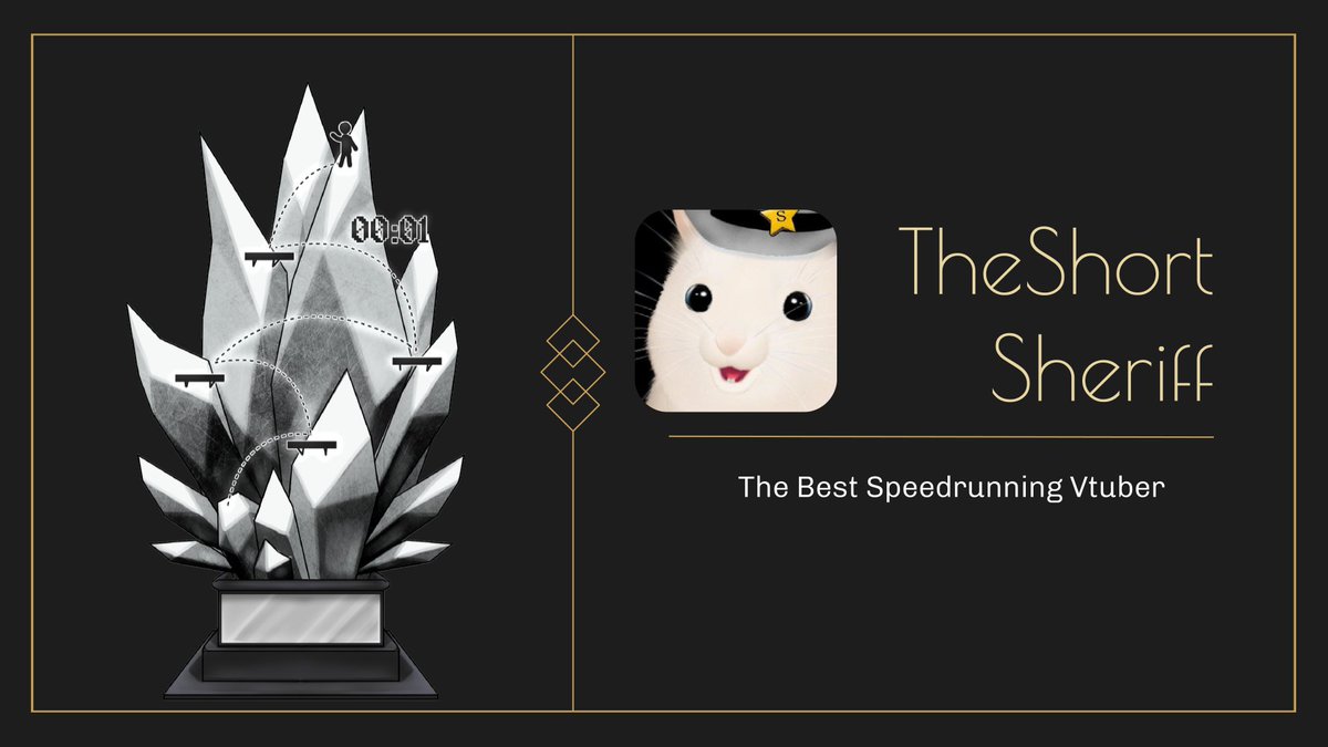 ThePetrichoral's tweet photo. ✨Best Speedrunning Vtuber : @ShortSheriff https://t.co/bchUPz9nfT