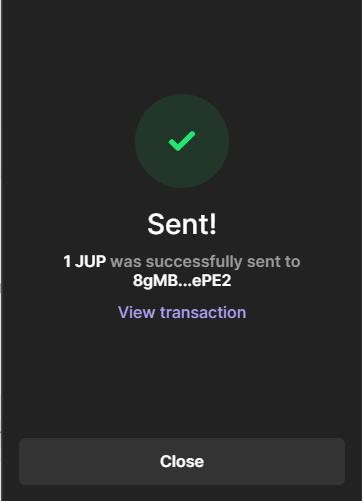 lambord9's tweet photo. @JupiterExchange okay just burn my $JUP too https://t.co/bBpktnSGAb