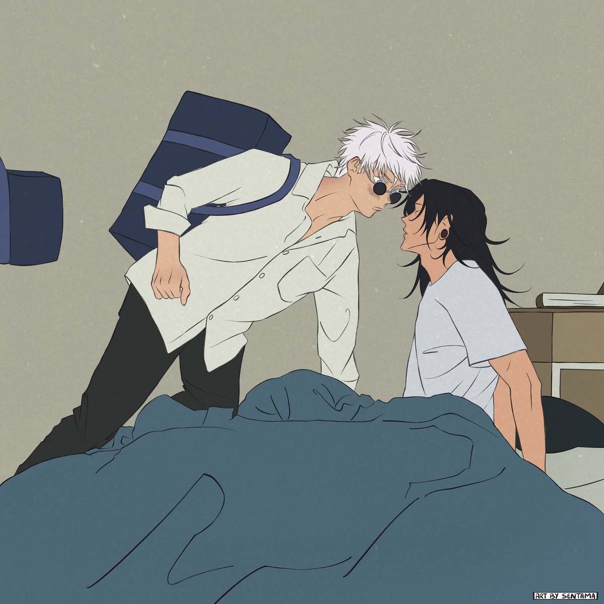 kiss before class

#JujutsuKaisen #satosugu