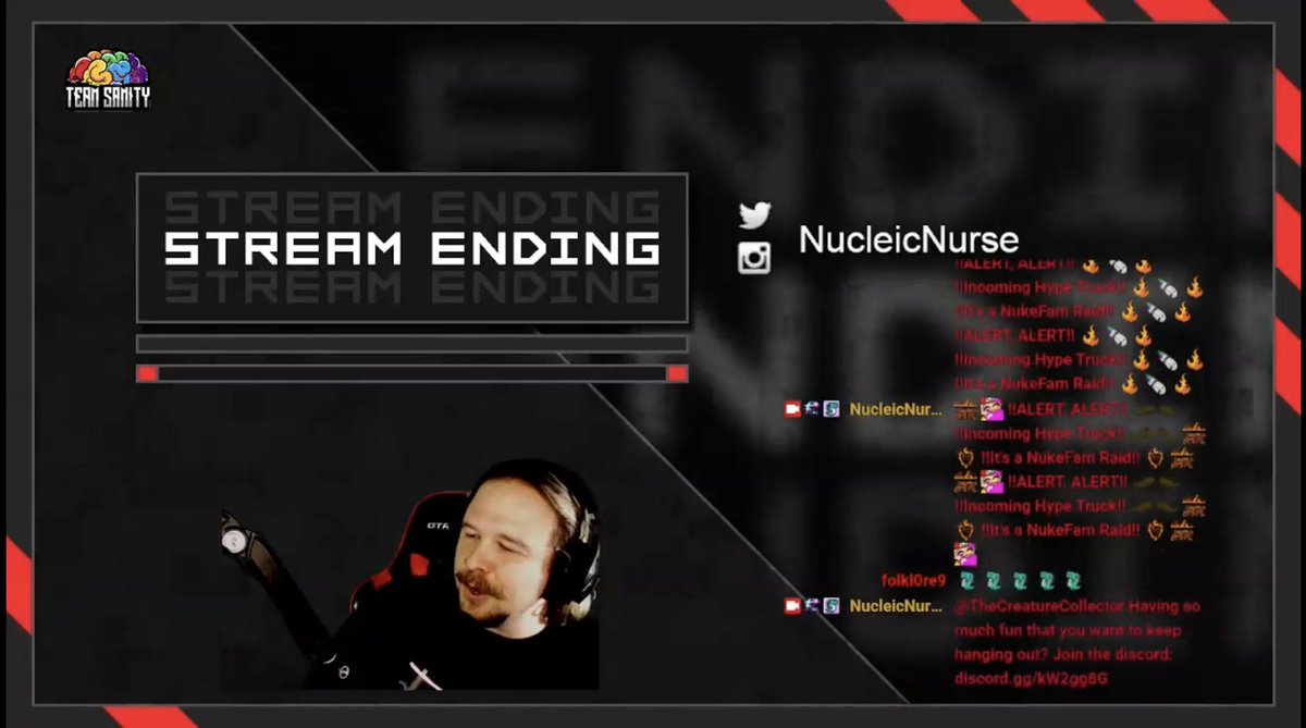 What a week, NukeFam! 💥 

Huge thanks to everyone who could tuned in, chat, and made this week unforgettable. 

🔥Big shout out to <a href="/FreyjasFireTTV/">⚔️FreyjasFire⚔️</a> and starrynite for coming in with raids and adding to the chaos!🔥

Favorite moment of the week? Let’s hear it! ❤️🧡💛