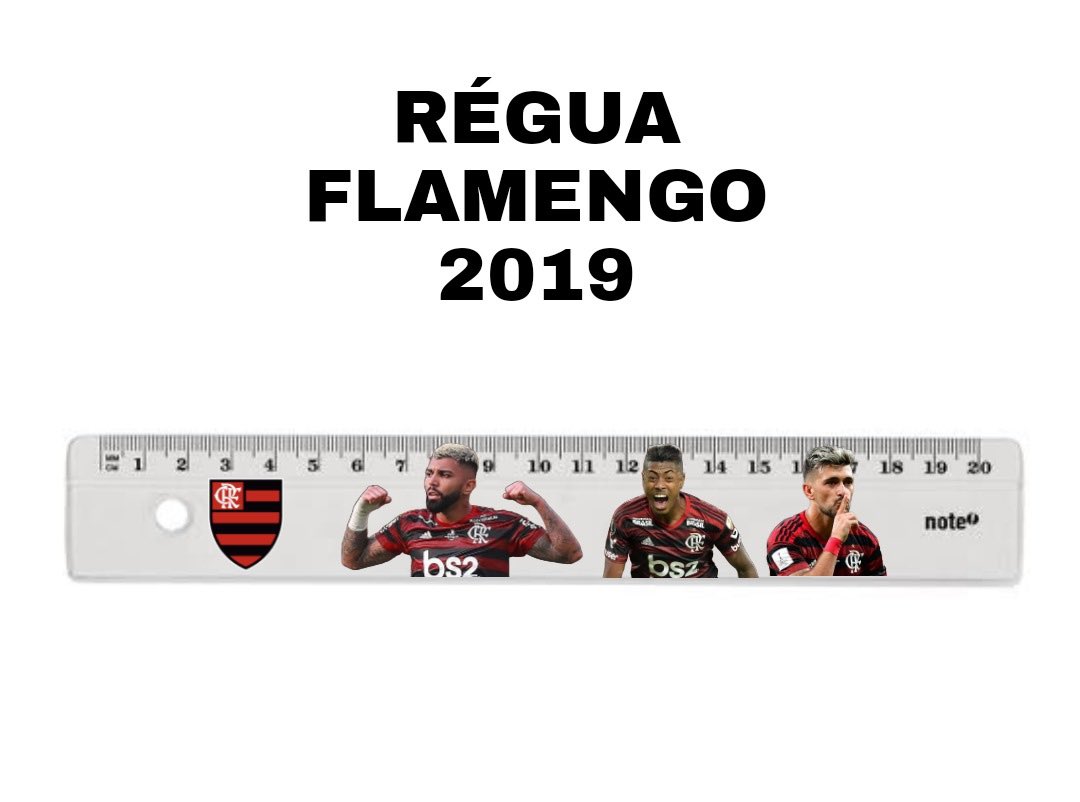 Eis a régua do futebol brasileiro.