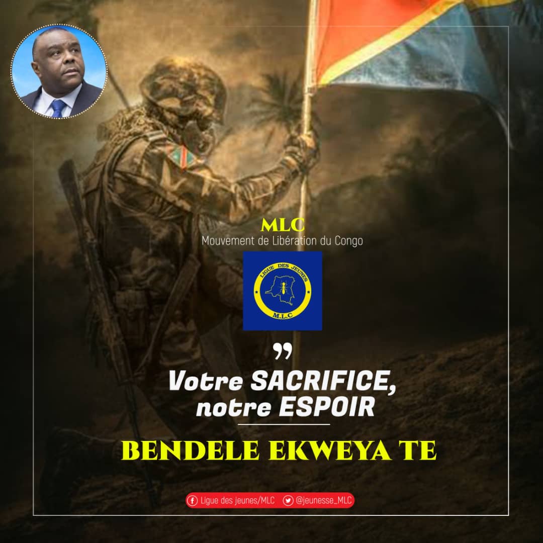 #Votre Sacrifice, Notre Espoir 

Bendele ekweya te