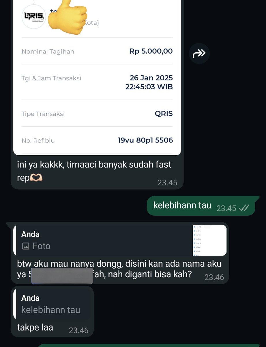 cek gtc fee cibu ges fast resp yaa