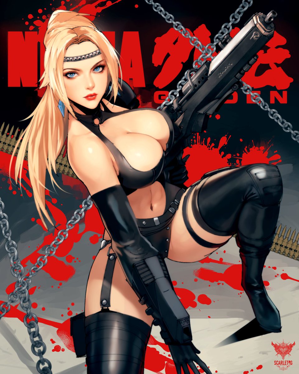 ScarletgameG's tweet photo. I just finished my first run of Normal mode, and it brought back so many nostalgic memories. It's been a while since I felt this excited and had so much fun playing a game. I can hardly wait for the next two games to come out! #NinjaGaidenBlack2 #NINJAGAIDEN #Rachel https://t.co/QOv0rApfwC