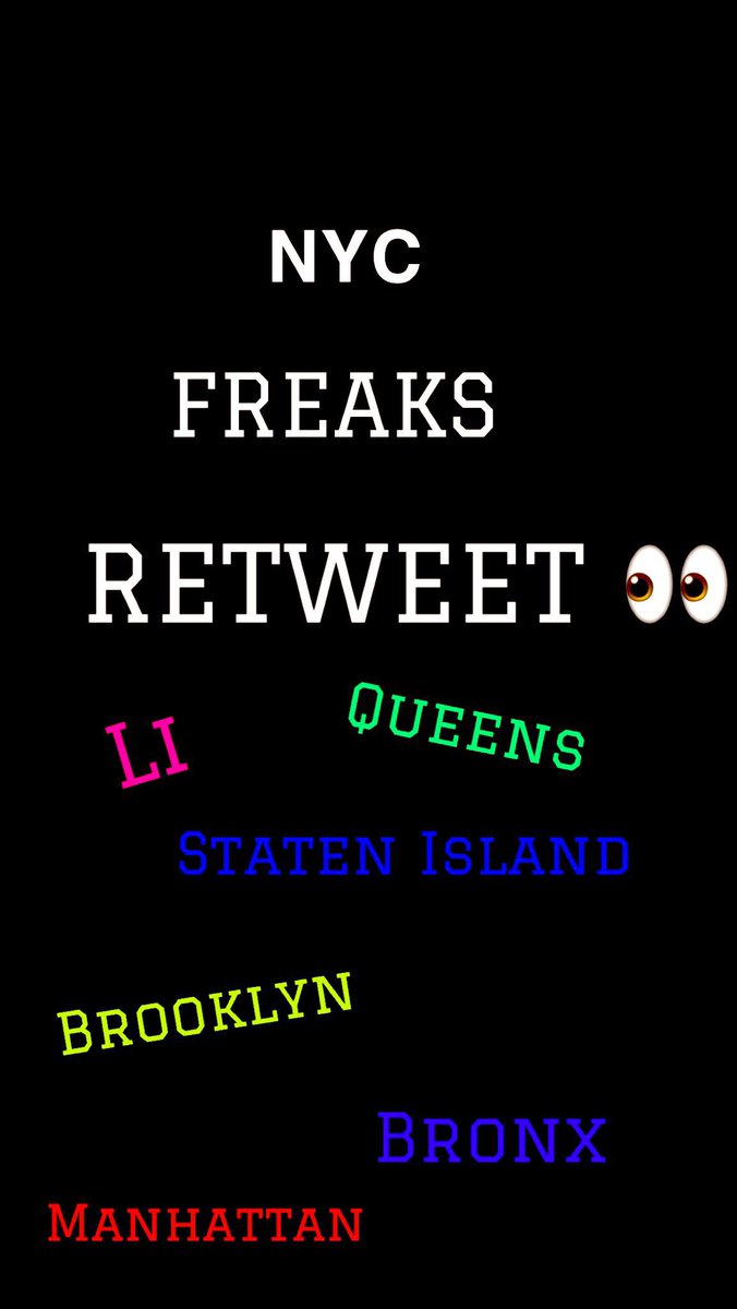 Wandalewis13079's tweet photo. #nyc #NewYork #newyorkcity #hookup #hookupny #meetups #meetup #NYC #nycmeetups #NycMeets It’s a freaky Sunday evening #meetups #freak #freaky #sundayvibes #meetups #LetsMeetNow #NewYorkCity #newyorkfreaks https://t.co/Z08ZOCI9fN
