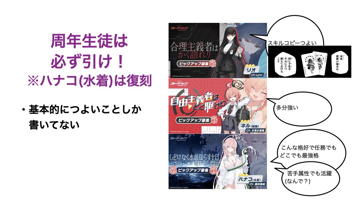 4周年記念募集はじまったので皆さん引きましょう
#ブルアカ 