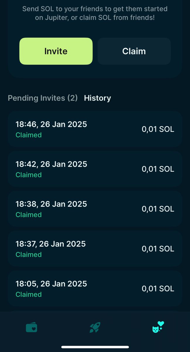 It feels great to share! Follow and retweet if you need an invite for <a href="/JupiterExchange/">Jupiter</a>  $jup