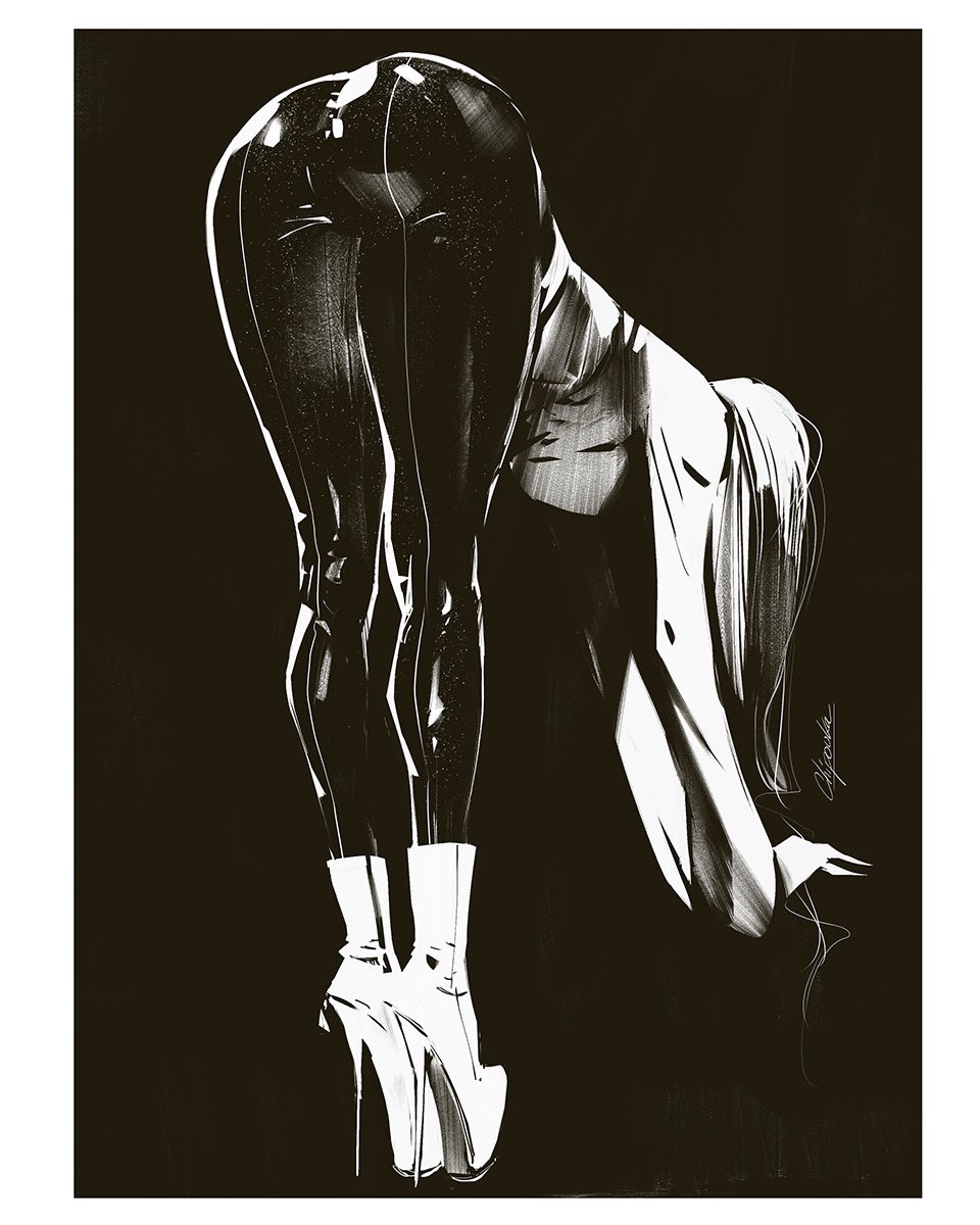 Kaladenart's tweet photo. Some black and white stuff for a change, cheers https://t.co/edkTEm1oSs