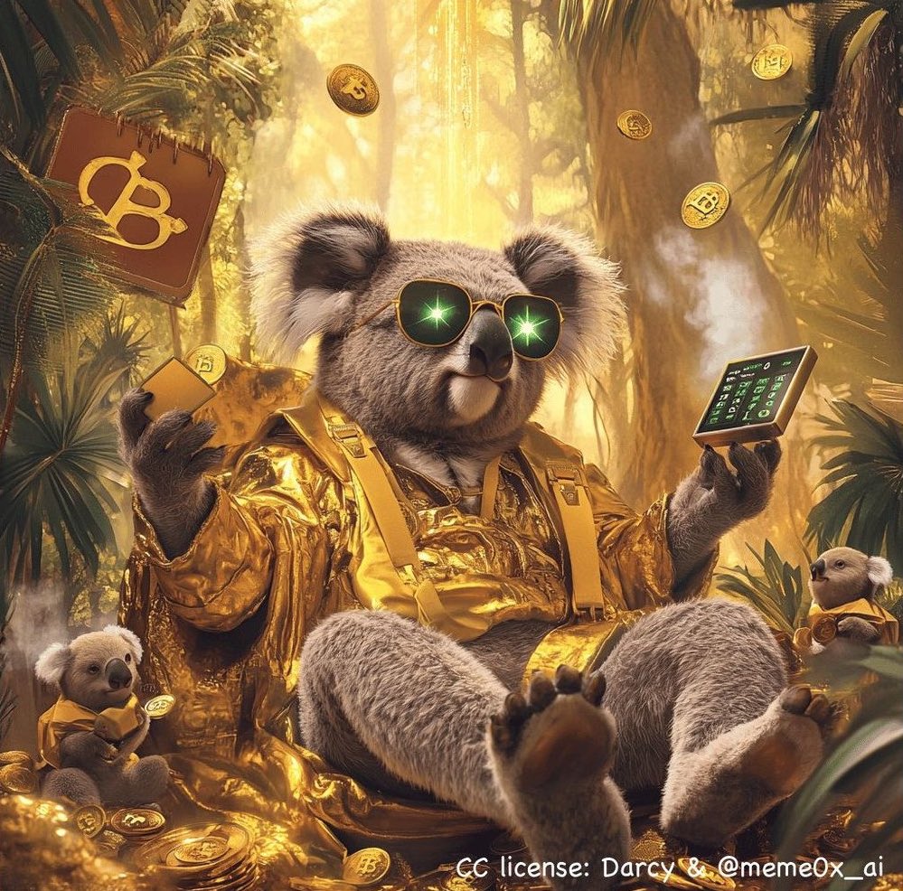 🧨“I hope you become a koala that excels in cryptocurrency trading as well as living life to the fullest. May you be happy every day.”🧨