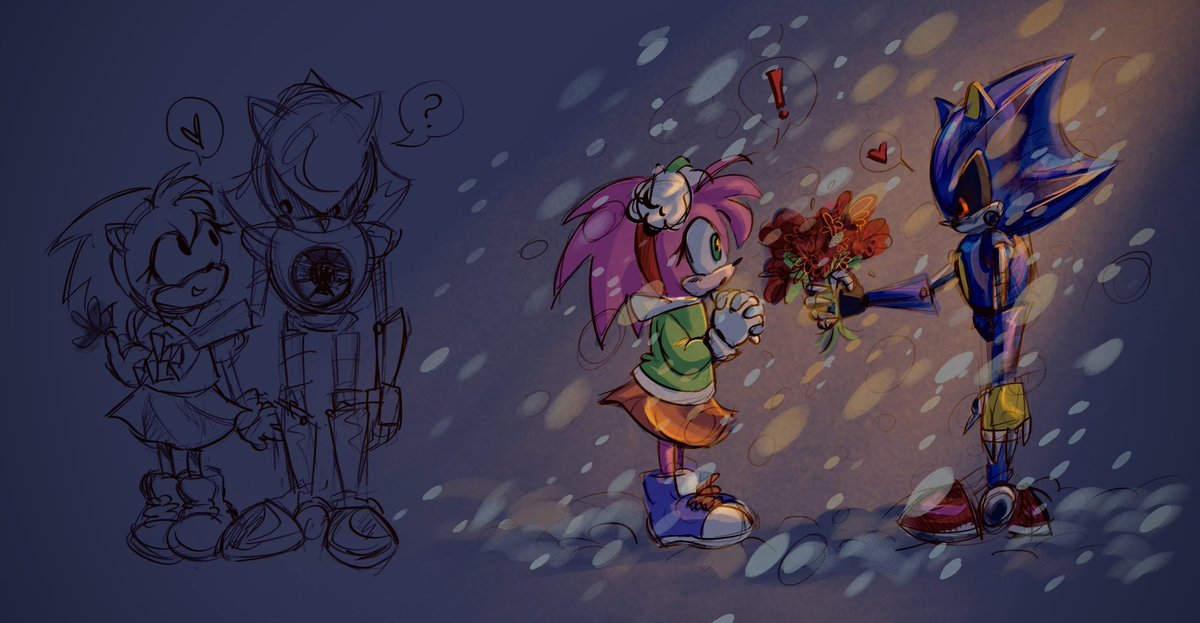 onmyown1682's tweet photo. 🌺❄️

#MetalSonic #AmyRose #sketchart #SonicTheHedgehog

Идея @veeksart (тик ток) https://t.co/7ajHYUKOJV