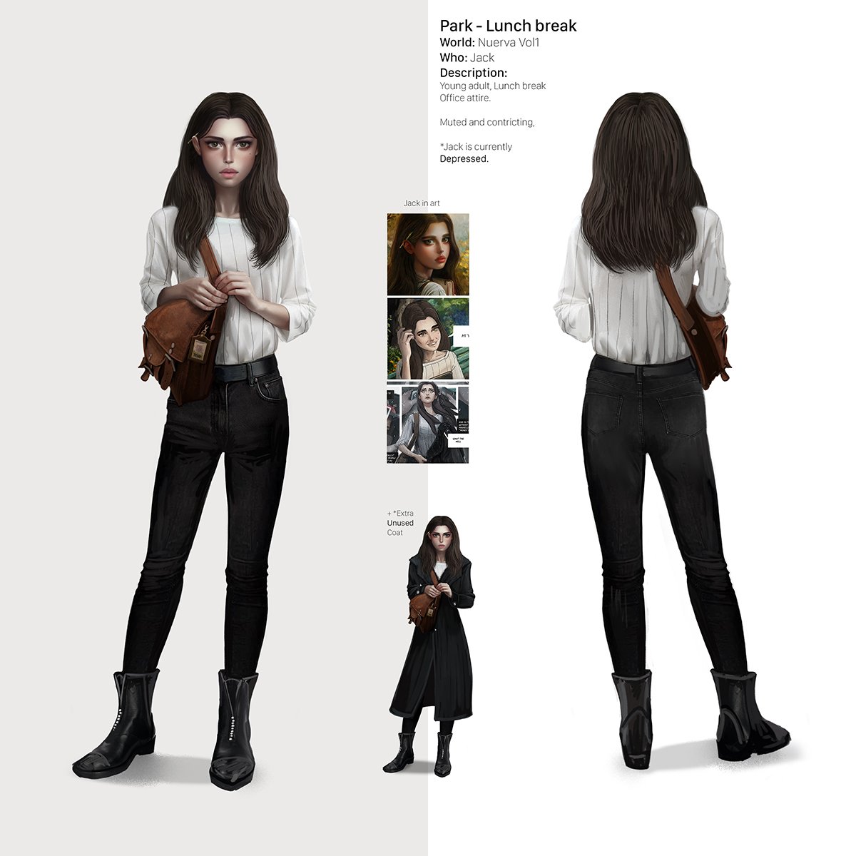 Omri Koresh (@omrikoresh) on Twitter photo This is my my protagonist Jack is Genderfluid BEFORE it was popular 😅 i wrote Nuerva when i was 24 which is 14 years ago
I have painted them over and over again and with the graphic novel their design changed this is final
#characterdesign #genderfluid #darkhorse #graphicnovel This is my my protagonist Jack is Genderfluid BEFORE it was popular 😅 i wrote Nuerva when i was 24 which is 14 years ago
I have painted them over and over again and with the graphic novel their design changed this is final
#characterdesign #genderfluid #darkhorse #graphicnovel