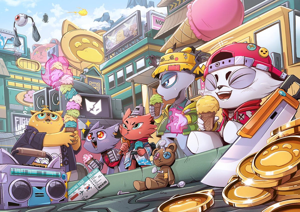 Khugaverse's tweet image. Welcome to the Khugaverse, a world full of adorable but dangerous cats &amp;amp; epic adventures. Come on in, but don’t forget—getting to know the races here might just make your journey a bit more fun. 

Here are our characters, choose your warrior &amp;amp; write it on comment!

Scroll down ⬇