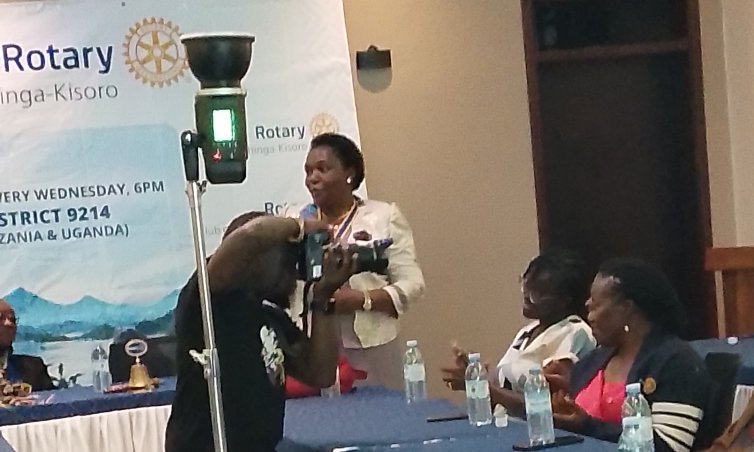 "..we've been at potter's village <a href="/MuhaburaDiocese/">Diocese of Muhabura</a> and we contributed 3.5 million towards the Purchase of an equipment to help vulnerable children at potter's village crisis centre.."-<a href="/racmgahinga/">Rotaract Club of Mgahinga Kisoro</a> President, Rtn Peace Ruzaza.