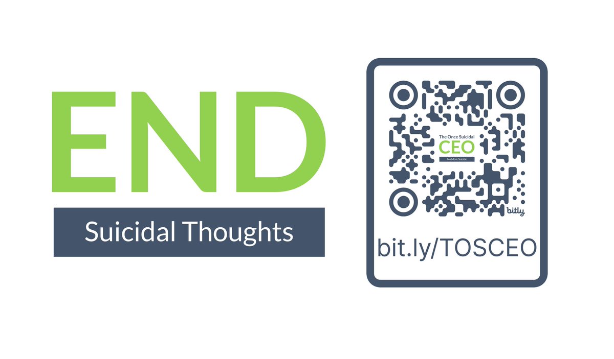 It Is Time To Unmask &amp; END Suicidal Thoughts

Reality - almost all people who have ever feel totally helpless &amp; hopeless have likely never spoken to anyone about it before (yes, including people who may seem like they have it all, such as multi-millionaires &amp; billionaires)

View