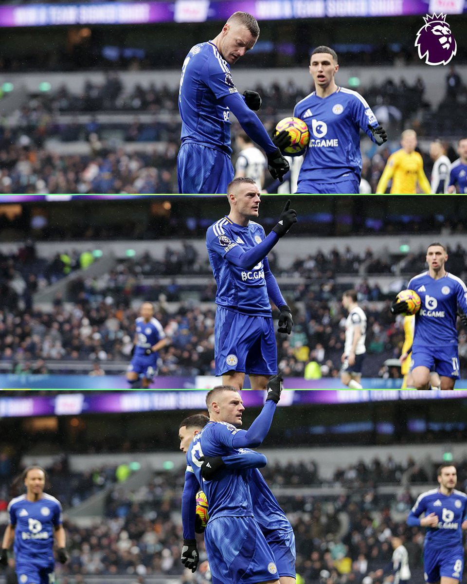 PLforIndia's tweet image. Classic Jamie Vardy. 

@LCFC | #LEITOT