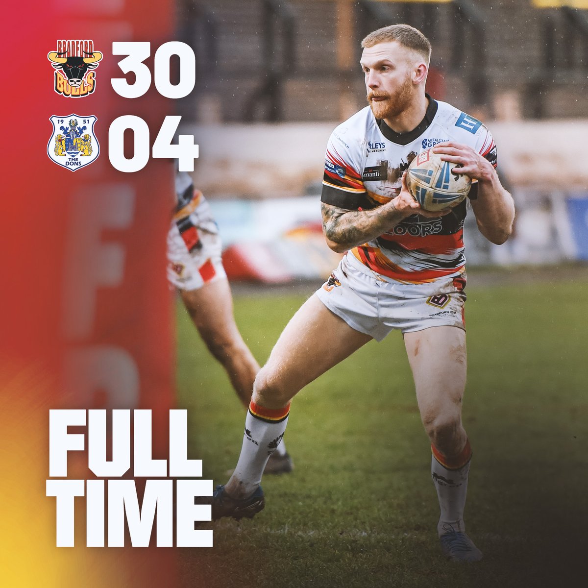 Bradford Bulls (@officialbullsrl) on Twitter photo β²οΈ FULL-TIME | Five tries and we're into the third round! Second-half scores from Fulton and Keyes seal our first win of the season!
#StrengthInNumbers β²οΈ FULL-TIME | Five tries and we're into the third round! Second-half scores from Fulton and Keyes seal our first win of the season!
#StrengthInNumbers