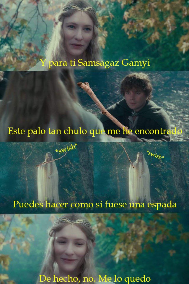 Este siempre será el mejor meme de todo El Señor de los Anillos