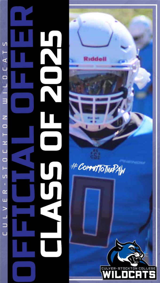Gregory (@gregpearl17) on Twitter photo Blessed to receive an offer from Culver-Stockton College! Thank you for this opportunity. <a href="/CoachCutshaw/">Roy Cutshaw Jr</a> <a href="/CSCwildcatsFB/">Culver Football</a> Blessed to receive an offer from Culver-Stockton College! Thank you for this opportunity. <a href="/CoachCutshaw/">Roy Cutshaw Jr</a> <a href="/CSCwildcatsFB/">Culver Football</a>