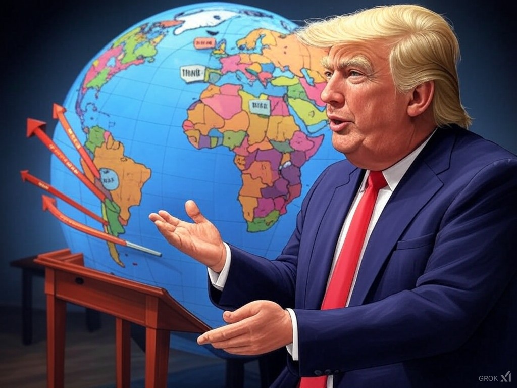 Winkhtalks's tweet image. Trump proposes relocating Gazans to neighboring countries like Egypt and Jordan. A controversial move sparking global debate. #GazaRelocation #MiddleEast