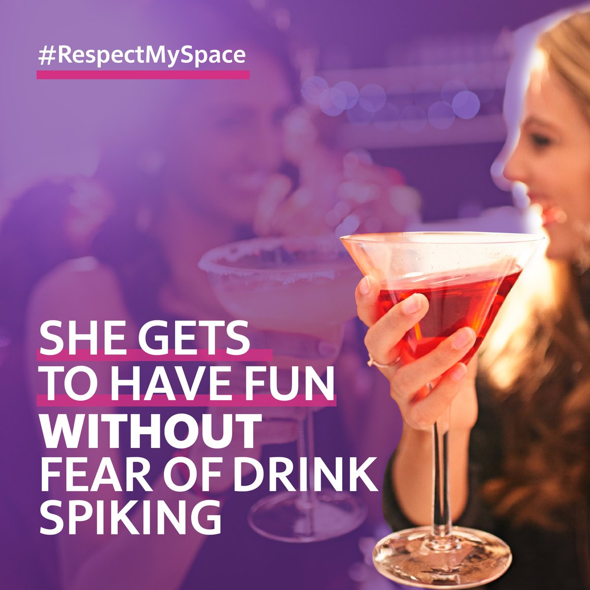 WomensaidBelLis's tweet photo. She gets to have fun without fear of drink spiking #RespectMySpace
Take a look at Safe Night NI, an org who campaigns for safe, accessible and inclusive spaces in NI nightlife @safe_night_ni
For additional support and resources: https://t.co/oHf1mr35rb https://t.co/lRNsIVmhqJ