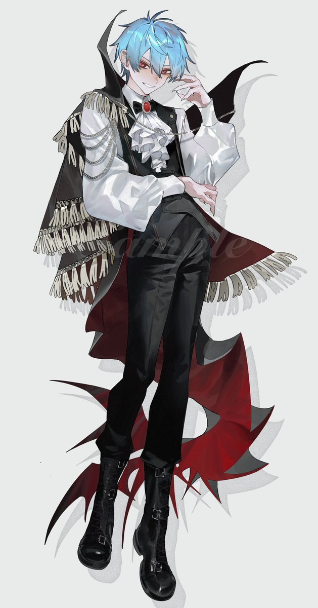 あんぷろ様の「悪魔の踊り方」 歌ってみたイラストを描かせていただき