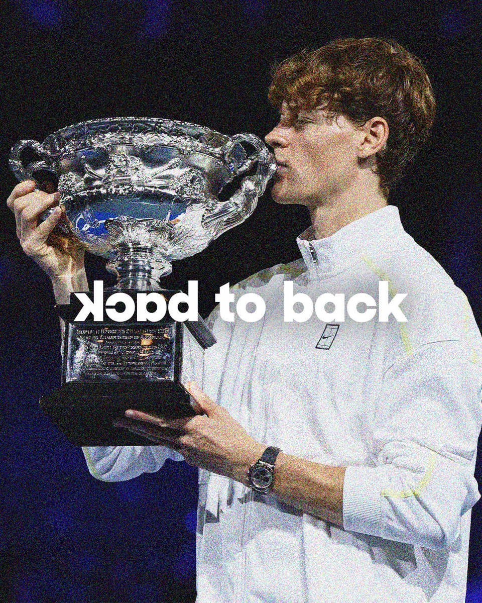 Back to back like he’s Jordan '96, '97 🎶

#AO2025
