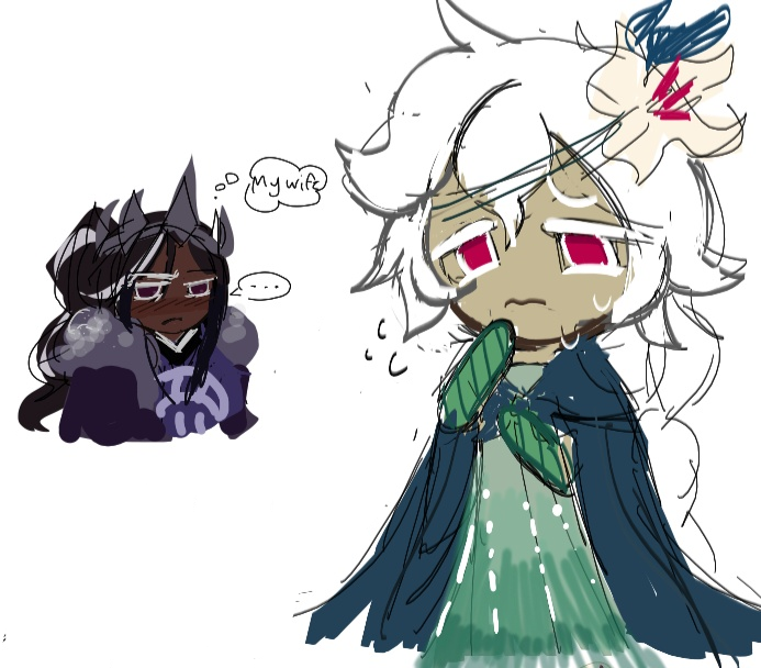 Jellyveeshy's tweet photo. Me and @fishyy33 decided there wasnt enough cacaolily shipart...so we made some
#cacaolilyship #cacaolily #darkcacaocookie #whitelilycookie #cookierunkingdom #cookie https://t.co/CKkUDqp0zM
