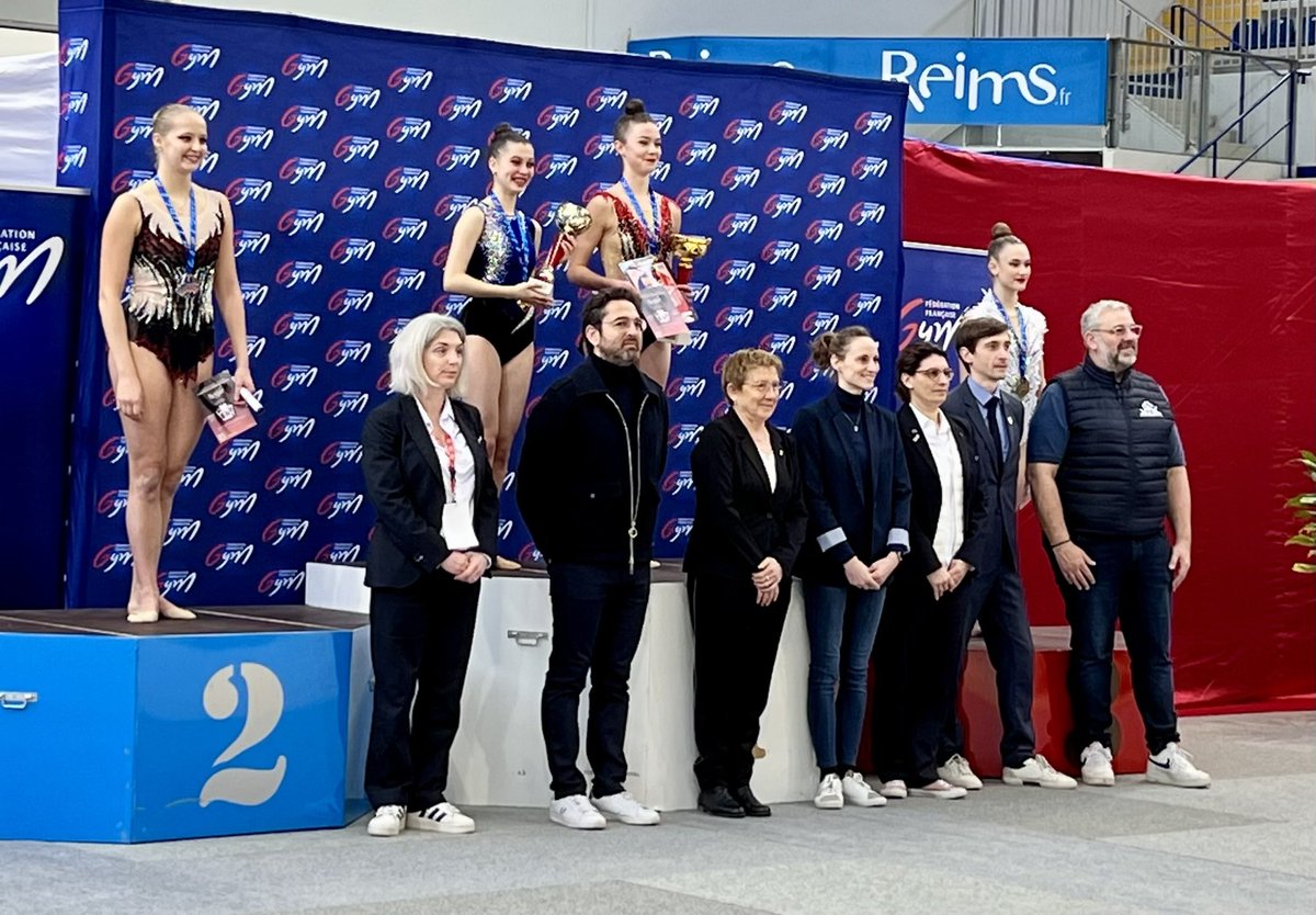 ArnaudRobinet's tweet photo. Championnat de France de gym artistique à René Tys : 3 jours de compétition organisés d’une main de maître par l’Association Gymnique Rémoise, avec le soutien de @VilledeReims et la FFGym 

Félicitations à toutes les lauréates et aux 200 bénévoles engagés dans ce bel évènement ! https://t.co/UKpJdw3i1A