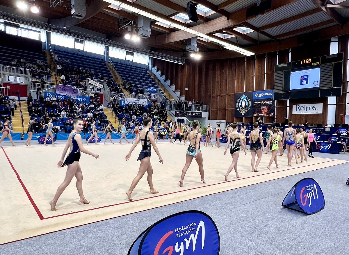 ArnaudRobinet's tweet photo. Championnat de France de gym artistique à René Tys : 3 jours de compétition organisés d’une main de maître par l’Association Gymnique Rémoise, avec le soutien de @VilledeReims et la FFGym 

Félicitations à toutes les lauréates et aux 200 bénévoles engagés dans ce bel évènement ! https://t.co/UKpJdw3i1A